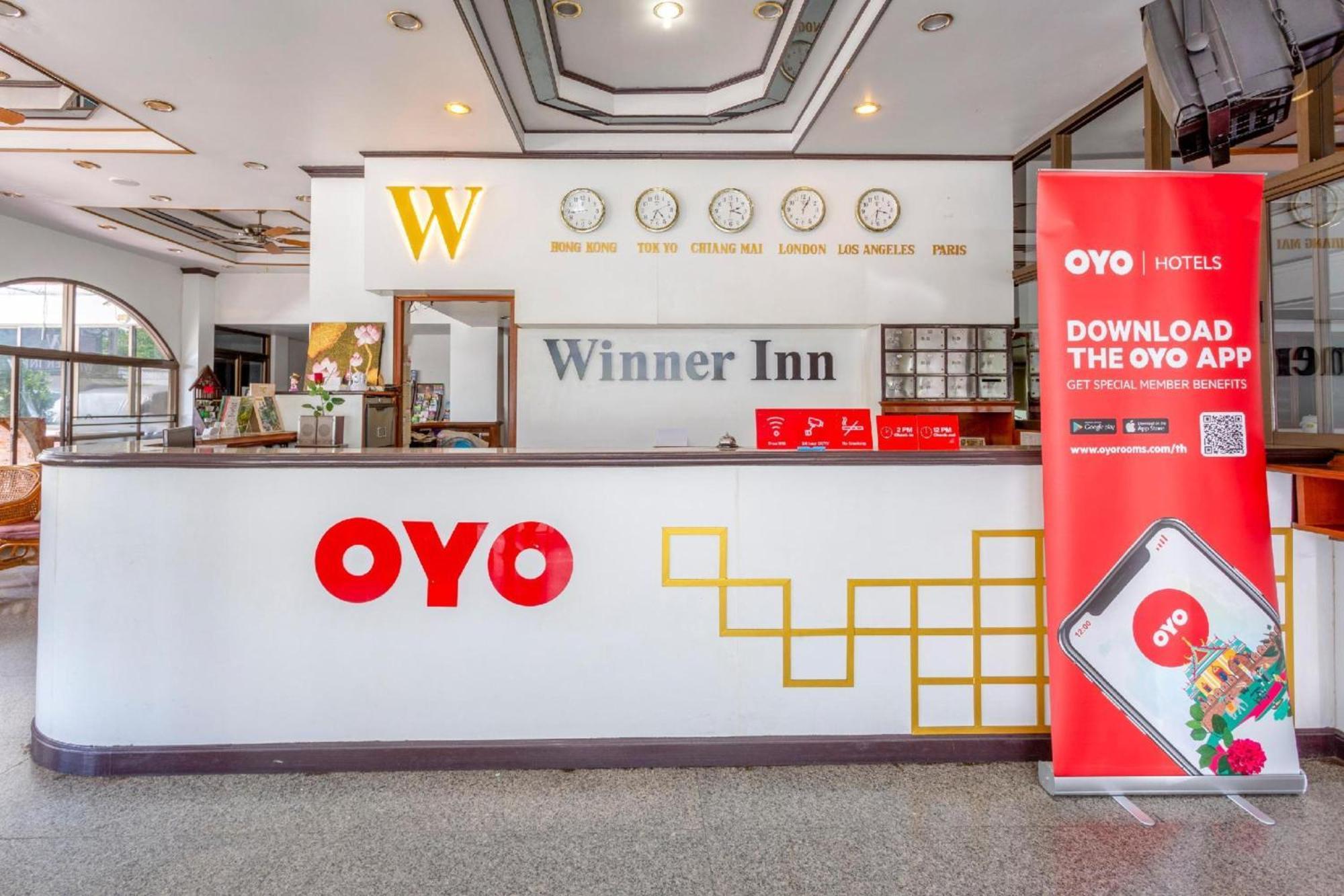 Super Oyo 1096 Winner Inn Hotel Chiang Mai Ngoại thất bức ảnh